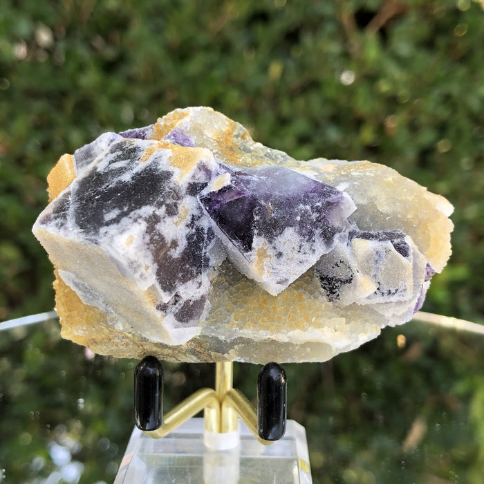 104g 7x4x4cm Lavander Purple Fluorite from China