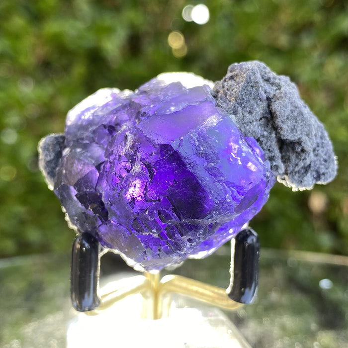 66g 5x4x4cm Purple Tanzanite Fluorite from China - Locco Decor