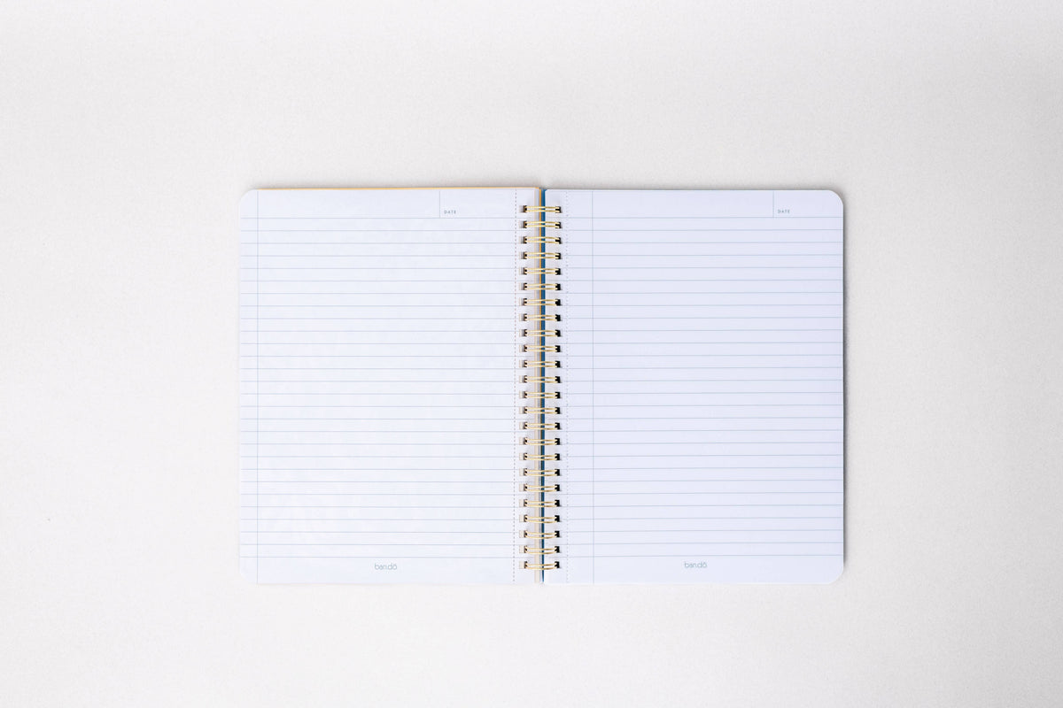 BANDO - Rough Draft Mini Notebook, Tulips