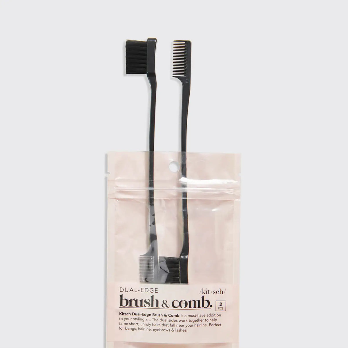 KITSCH - Edge Brush & Comb 2pc