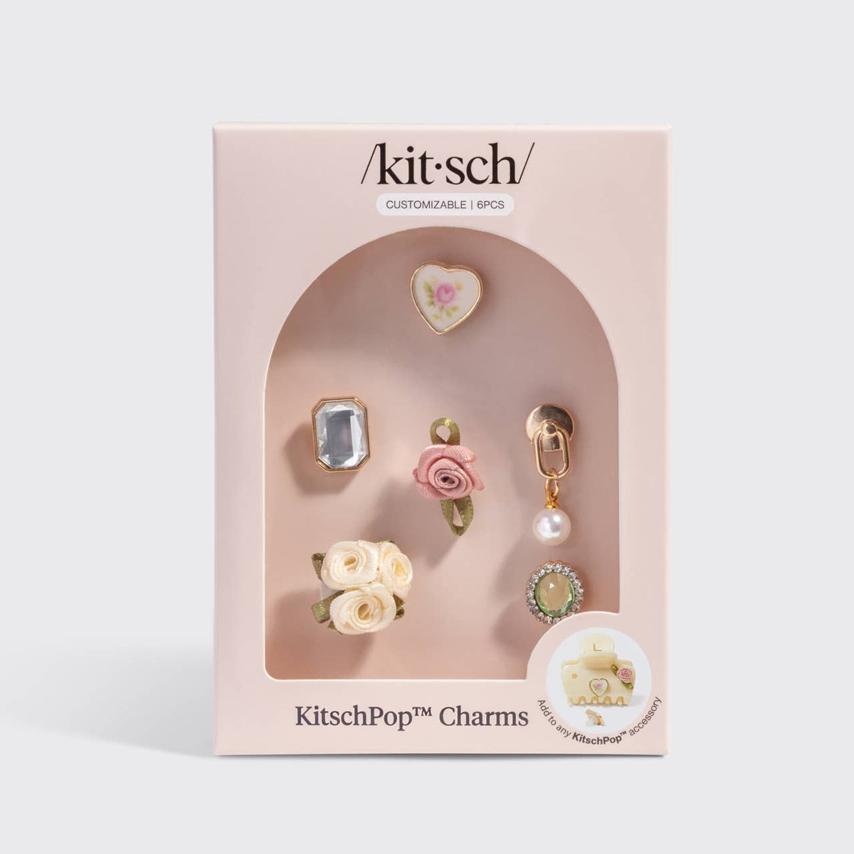 KITSCH - KitschPop™️ Charms 6pc Set - Vintage Ivory