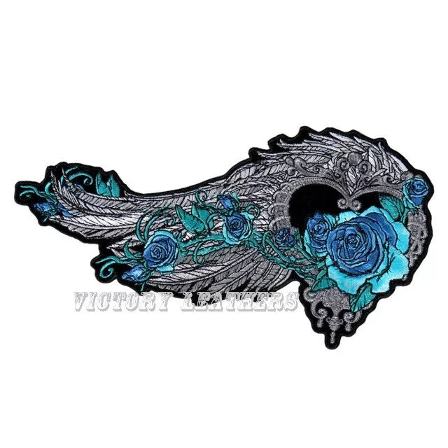 Blue Rose with Grey Wing Patch PPA8268
