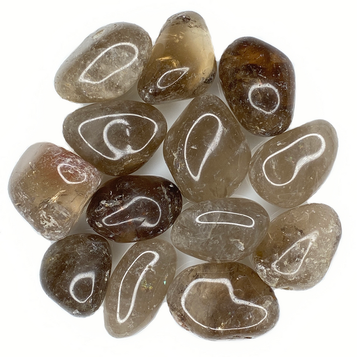 Bulk Tumbled Stone - Large - Smoky Quartz from Brazil