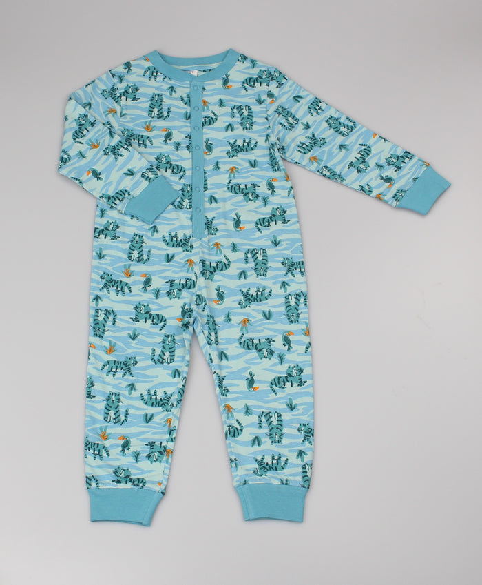 Cotton Boys Onesie Tiger (2-6 Years)-GF4185