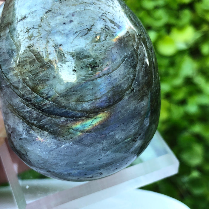 Rainbow Labradorite Skull