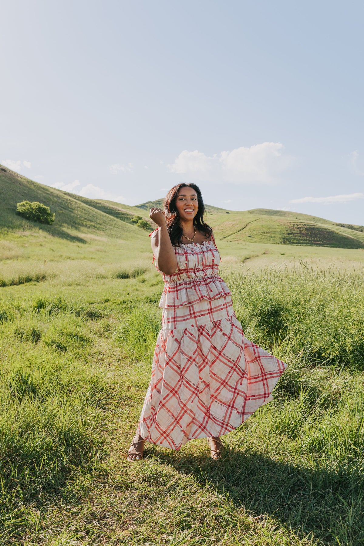 INCLUSIVE SIZING - Painted Canvas Skirt