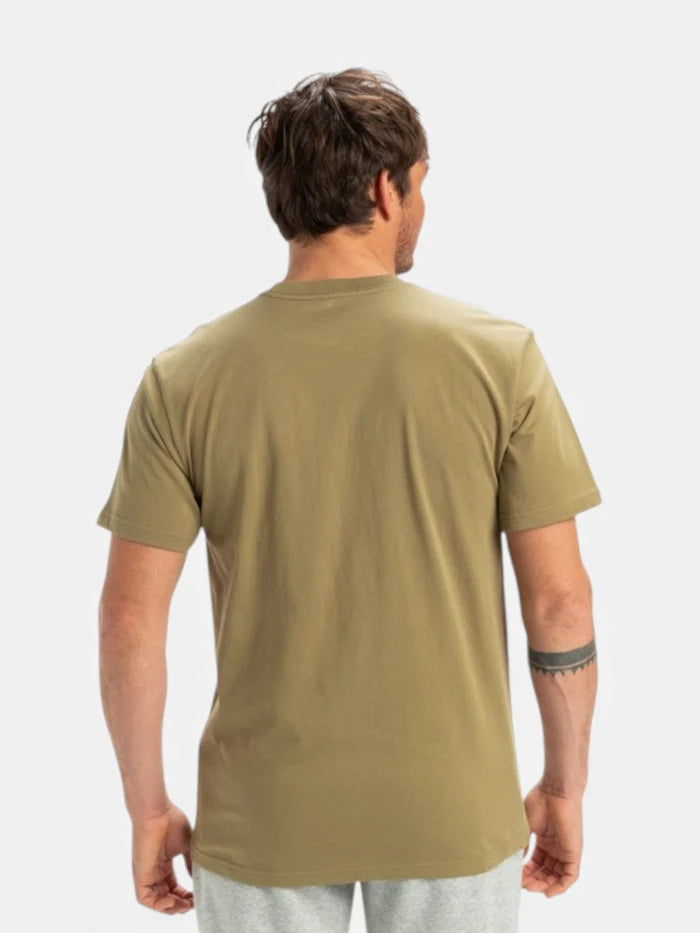 Remera Quiksilver Three Seas Beige