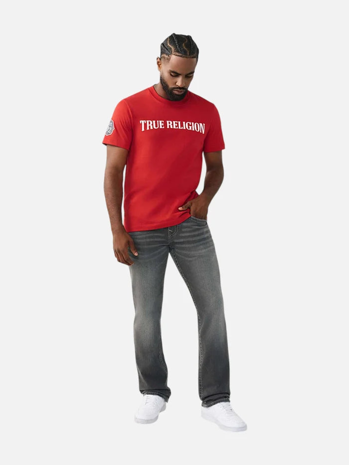 Remera True Religion Patch Tee Rojo