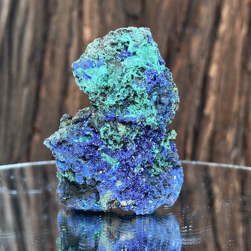 102g 6x5x4cm Blue Shiny Azurite from Laos - Locco Decor