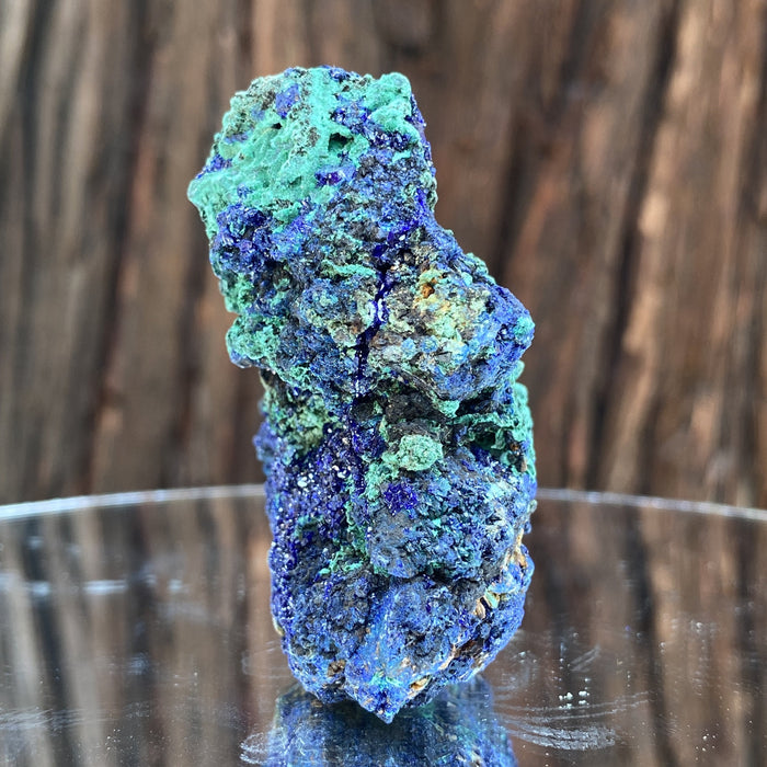 102g 6x5x4cm Blue Shiny Azurite from Laos - Locco Decor