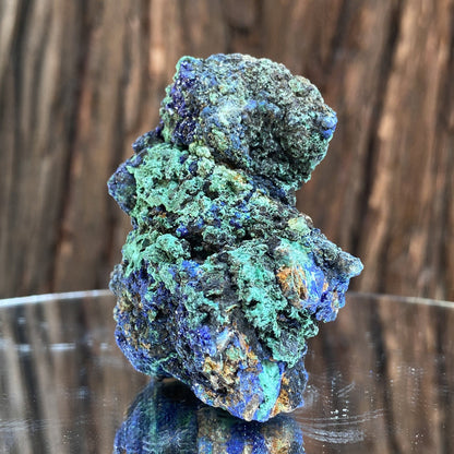 102g 6x5x4cm Blue Shiny Azurite from Laos - Locco Decor
