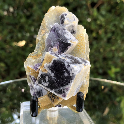 104g 7x4x4cm Lavander Purple Fluorite  from China