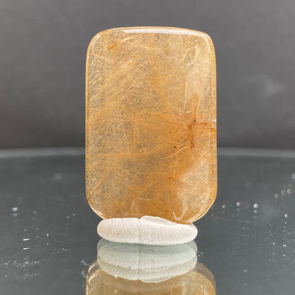 10g 3.2x2.2x0.8cm Clear Rutilated Quartz from China
