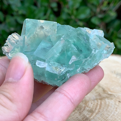 118g 7x7x5cm Clear Yaogangxian Fluorite from China