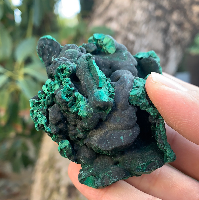119.2g 7x6x4cm Natural Malachite from Laos
