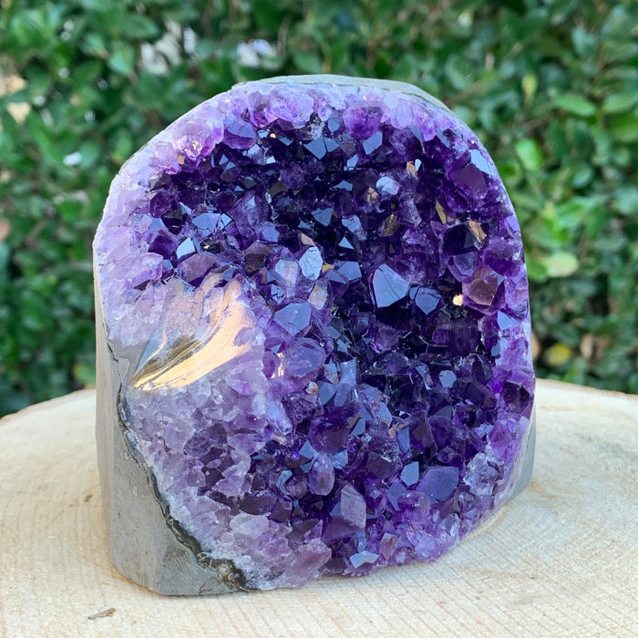 1.1kg 11x11x8cm Purple Amethyst Cluster Cutbase Grade Extra from Uruguay