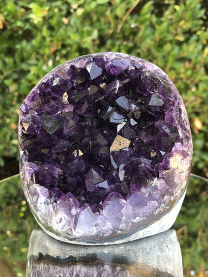 1.23kg 11x10x9cm Purple Amethyst Geode from Uruguay