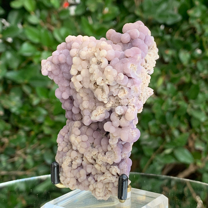 126g 6x5.5x5cm Purple Grape Agate Chalcedony from Indonesia