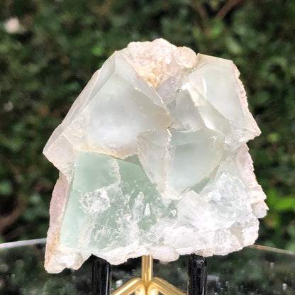 130g 7x6x4cm Green Fluorite Translucent from China