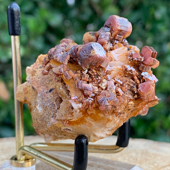 135g 6.5x4.5x4cm Red Vanadinite from Morocco
