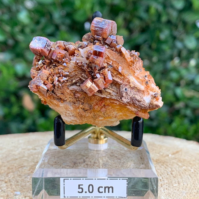 135g 6.5x4.5x4cm Red Vanadinite from Morocco