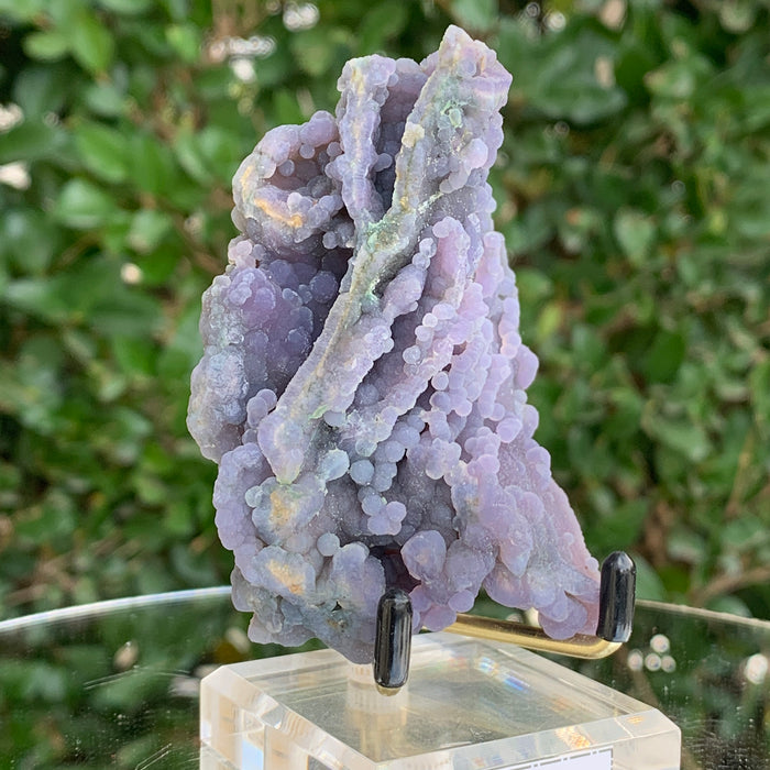 135g 6x5x4cm Purple Grape Agate Chalcedony from Indonesia
