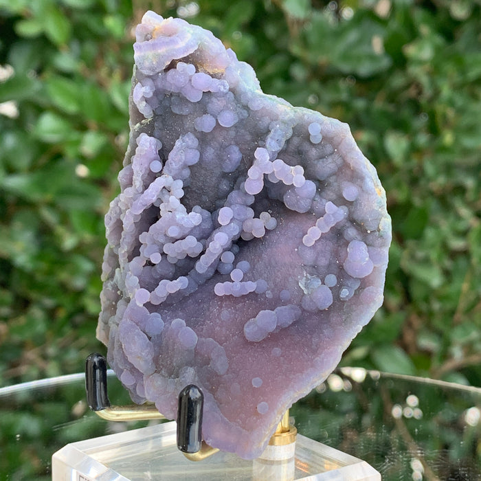 135g 6x5x4cm Purple Grape Agate Chalcedony from Indonesia