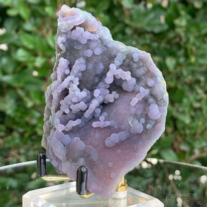 135g 6x5x4cm Purple Grape Agate Chalcedony from Indonesia