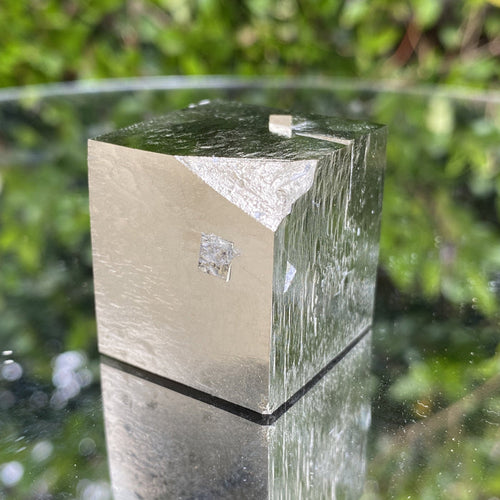 140g 3x3x3cm Cubic Matrix Gold Spainish Pyrite from Spain - Locco Decor