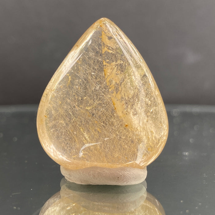 14.1g 3.1x2.6x1.5cm Clear Rutilated Quartz from China