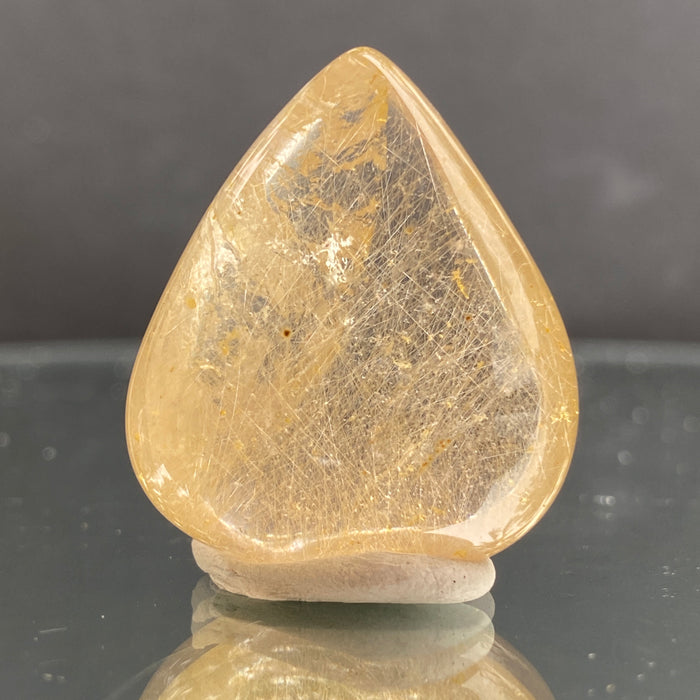 14.1g 3.1x2.6x1.5cm Clear Rutilated Quartz from China
