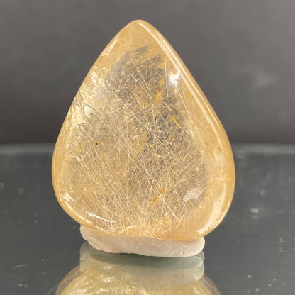 14.1g 3.1x2.6x1.5cm Clear Rutilated Quartz from China