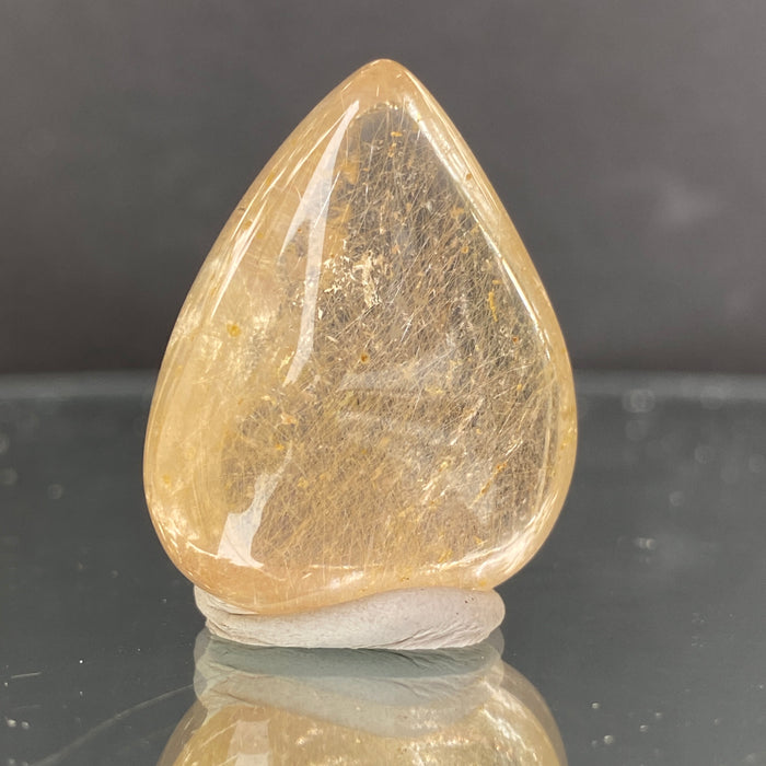 14.1g 3.1x2.6x1.5cm Clear Rutilated Quartz from China