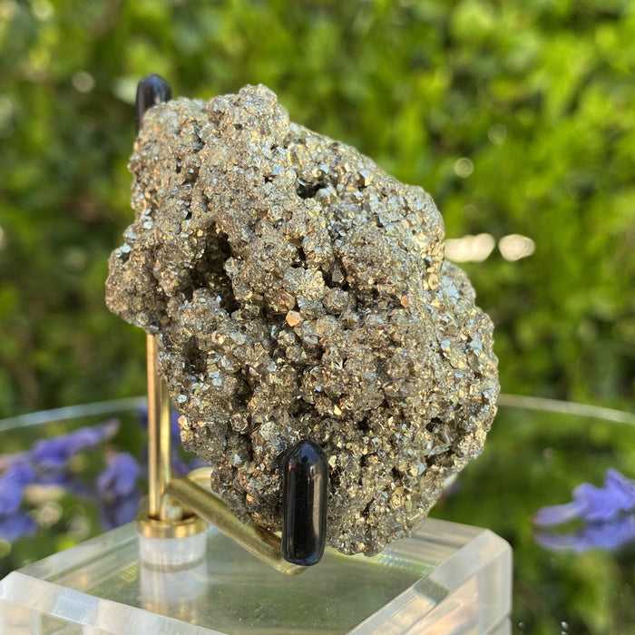 146g 7x5x4cm Fool's Gold Pyrite from Peru - Locco Decor