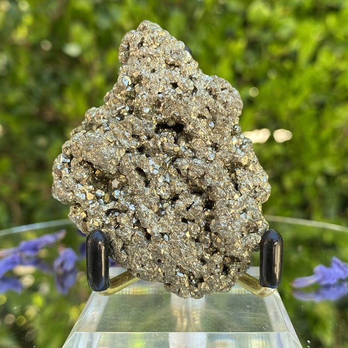 146g 7x5x4cm Fool's Gold Pyrite from Peru - Locco Decor