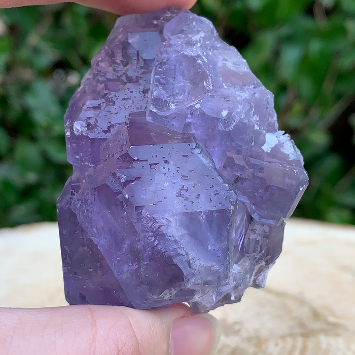 146g 7x5x4cm Purple Tanzanite Fluorite from China