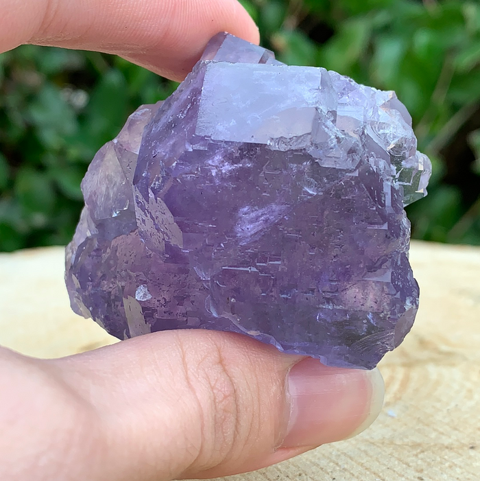 146g 7x5x4cm Purple Tanzanite Fluorite from China