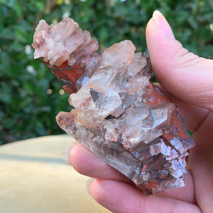 148g 10x5x4cm Brown and White Leiping Calcite from China