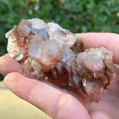 148g 10x5x4cm Brown and White Leiping Calcite from China