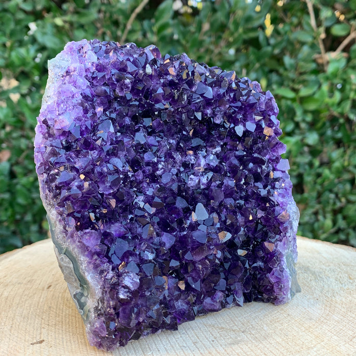 1.53kg 12x12x8cm Purple Amethyst Cluster Cutbase Grade Extra from Uruguay