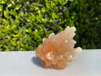 154g 8x7x5cm Orange Stalatite Stalagmite Calcite from United States