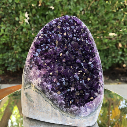 1.7kg 13x10x9cm Purple Amethyst Geode from Uruguay