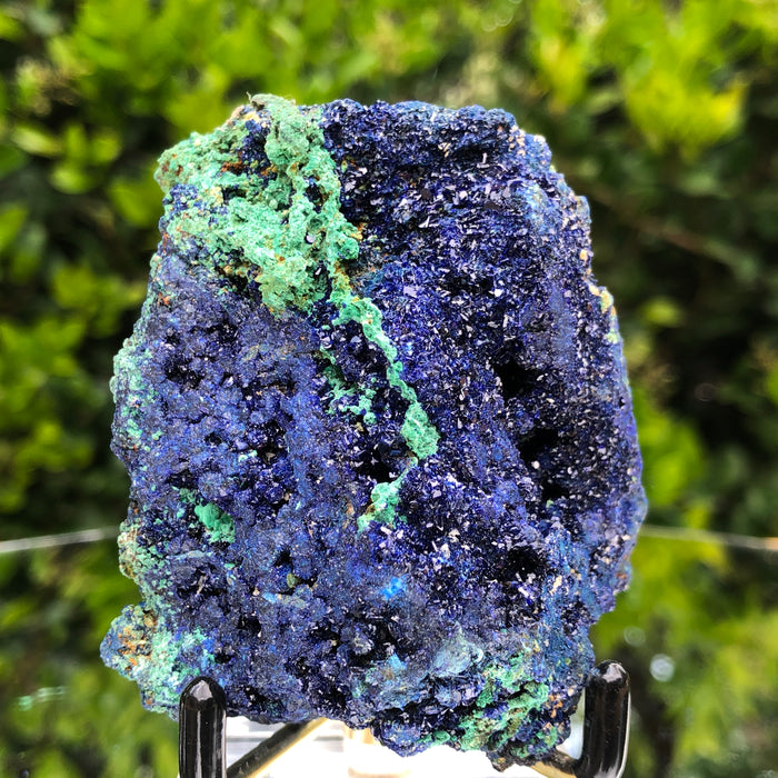 198g 7x6x4cm Blue Azurite w/ green Malachite from Sepon Mine, Laos