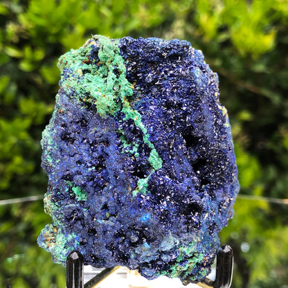 198g 7x6x4cm Blue Azurite w/ green Malachite from Sepon Mine, Laos