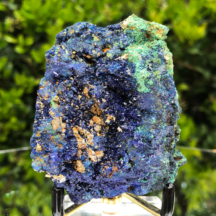 198g 7x6x4cm Blue Azurite w/ green Malachite from Sepon Mine, Laos