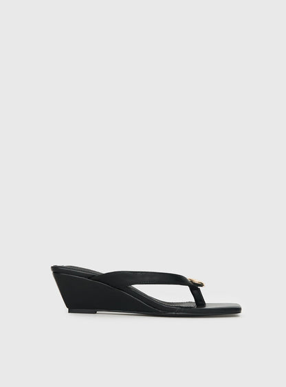 Therapy Slant Heels Black