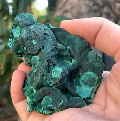 213.6g 9x7x4cm Natural Malachite from Laos