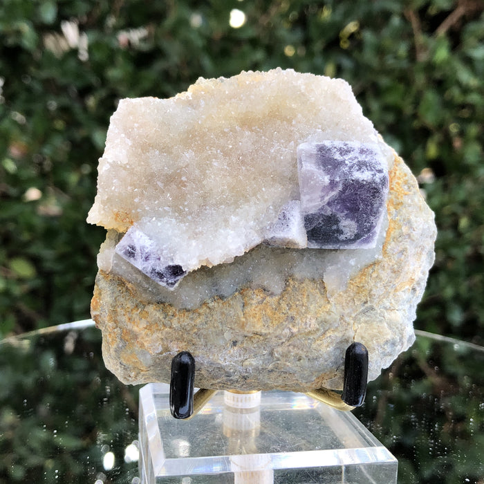 224g 8x8x3cm Lavander Purple Fluorite  from China