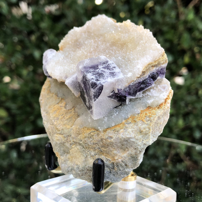 224g 8x8x3cm Lavander Purple Fluorite  from China
