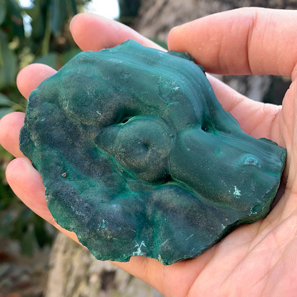 226.2g 9x8x3cm Natural Malachite from Laos